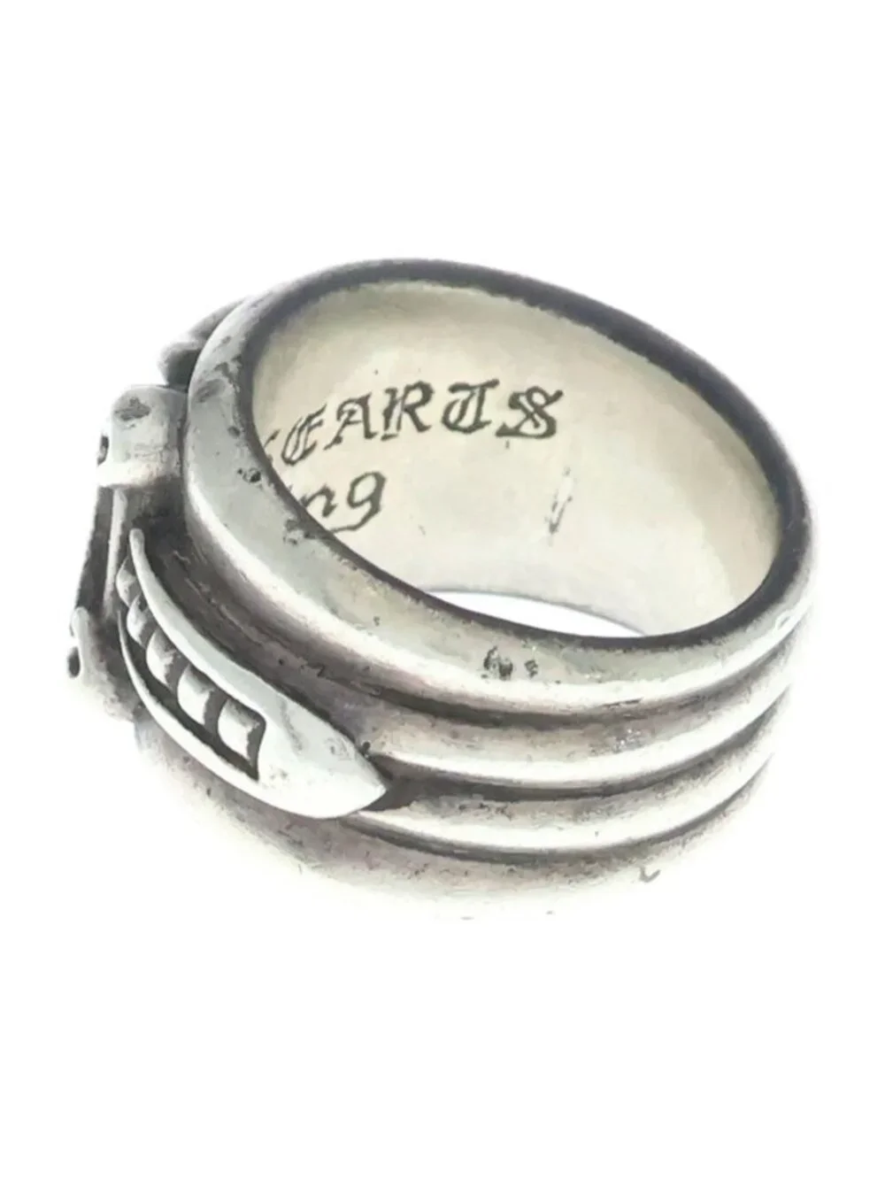Chrome Hearts Dagger Ring Silver